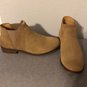 Tan Booties by Clarks